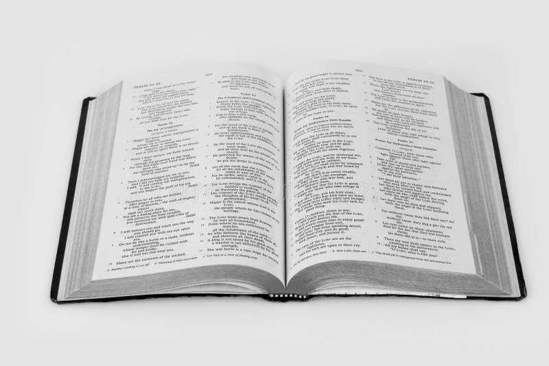 open holy bible isolated on white. open holy bible isolated on white