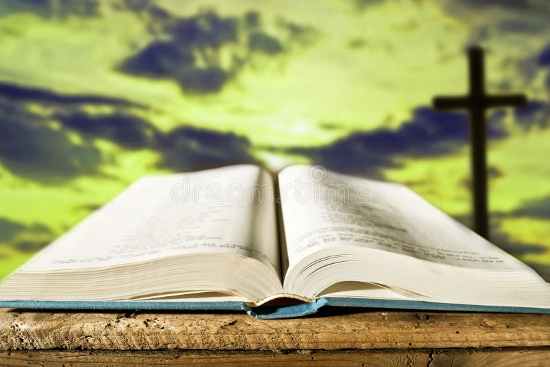 Open bible royalty free stock photography Open bible royalty free stock photography