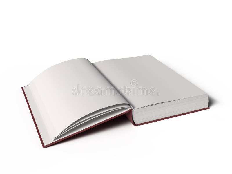 Open Book Sketch Side View