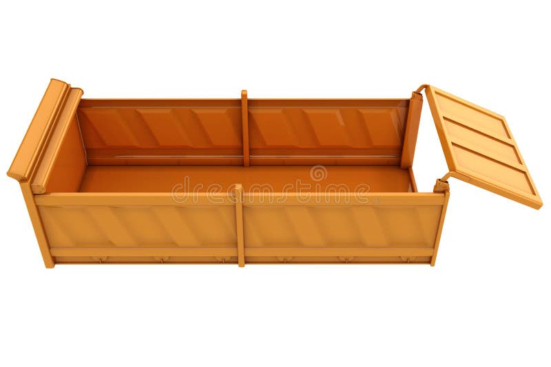 Open body truck stock illustration. Illustration of open 13546167