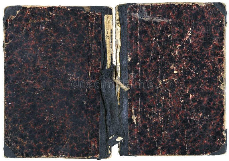 Old damaged book cover stock image. Image of aged, crumpled 5984681