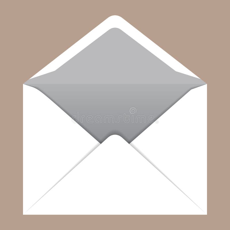 Download Open C5 Envelope Mockup, Realistic Style Stock Vector ...