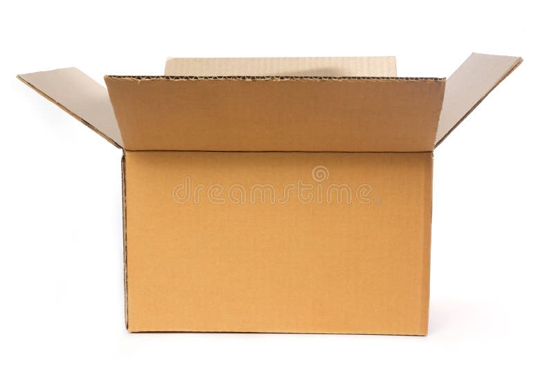 Open Cardboard Box
