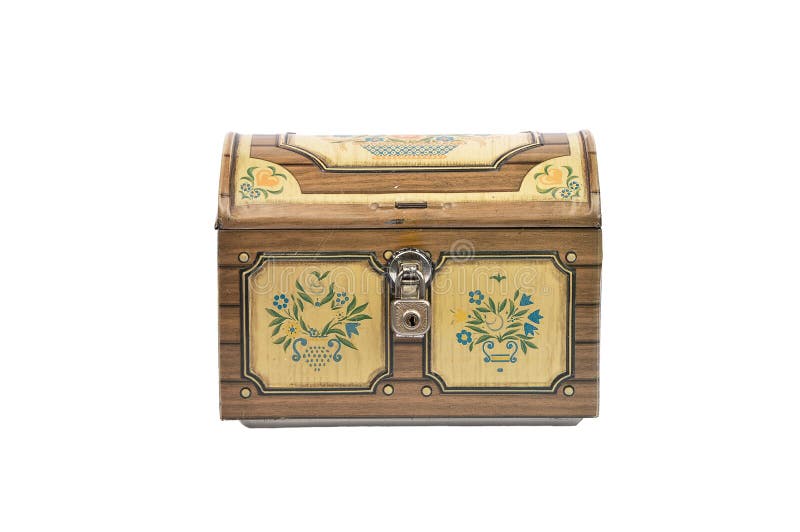 Open casket royalty free stock photo