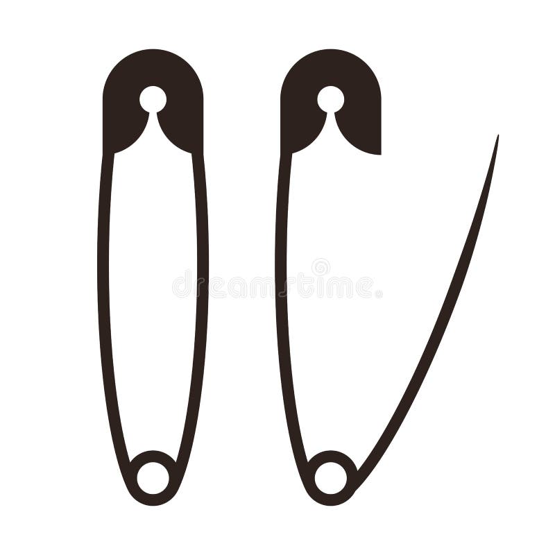 safety pin clipart