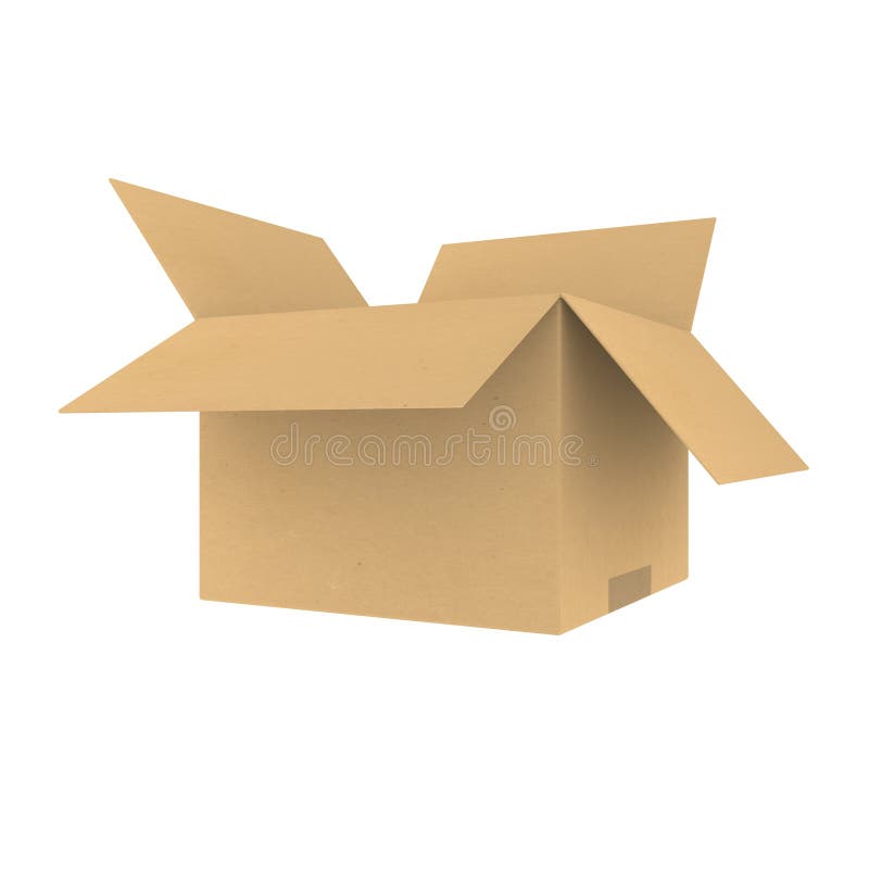 Open corrugated Box