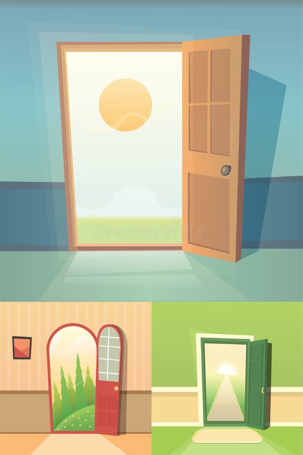 Open Door Cartoon Stock Illustrations 8 548 Open Door Cartoon Stock Illustrations Vectors Clipart Dreamstime