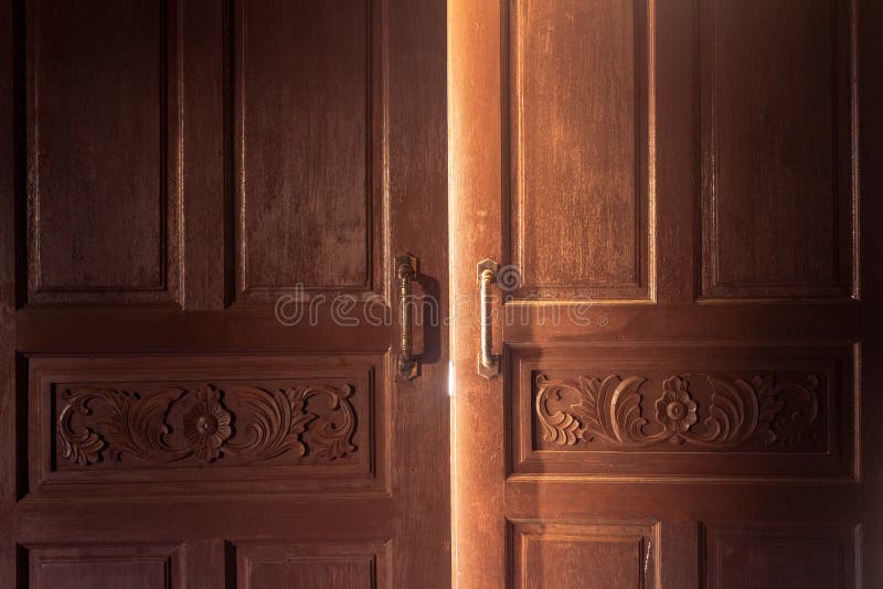 Open door light concept. stock image. Image of door - 138162427