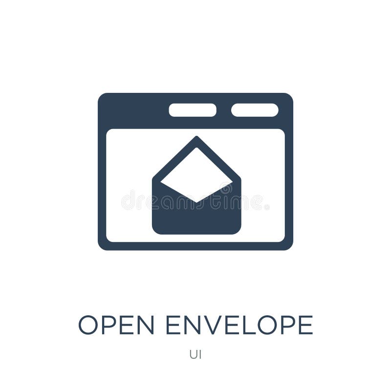 open envelope icon in trendy design style. open envelope icon isolated on white background. open envelope vector icon simple and royalty free illustration open envelope icon in trendy design style. open envelope icon isolated on white background. open envelope vector icon simple and royalty free illustration
