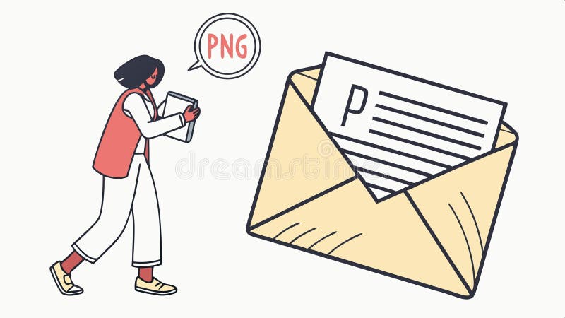 Open envelope with letter, message, communication, and mail vector design Generative AI stock illustration