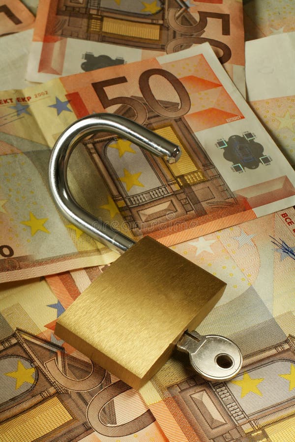 Open euro rijkdom 2 stock afbeelding Open euro rijkdom 2 stock afbeelding