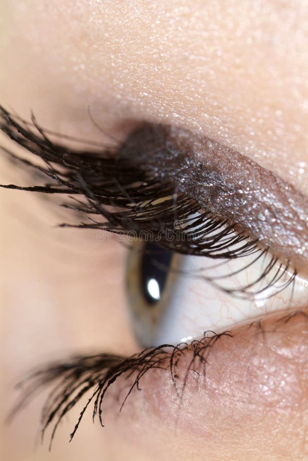 Open eye stock photos