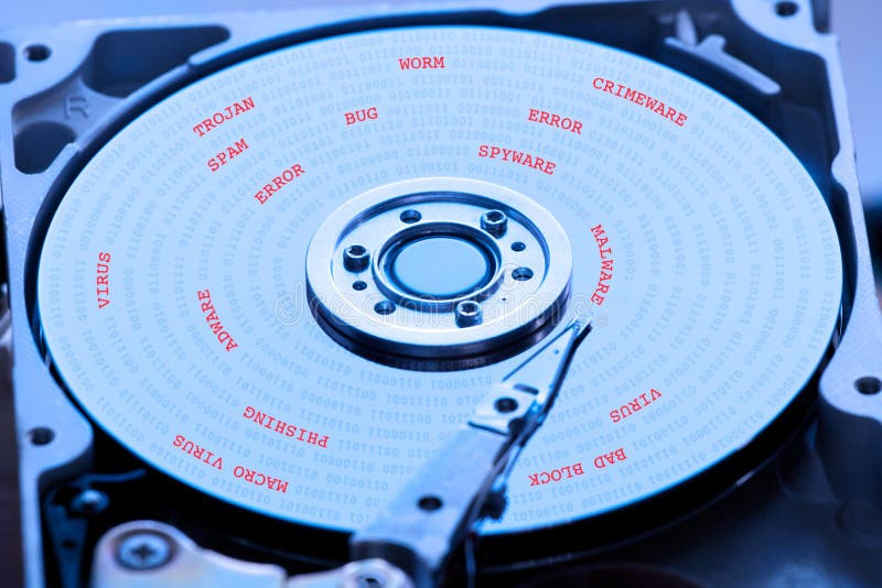 Open hard drive stock photo. Image of harddrive, internal 7581776