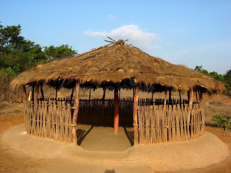Open Indian Hut Royalty Free Stock Image Image 3449006