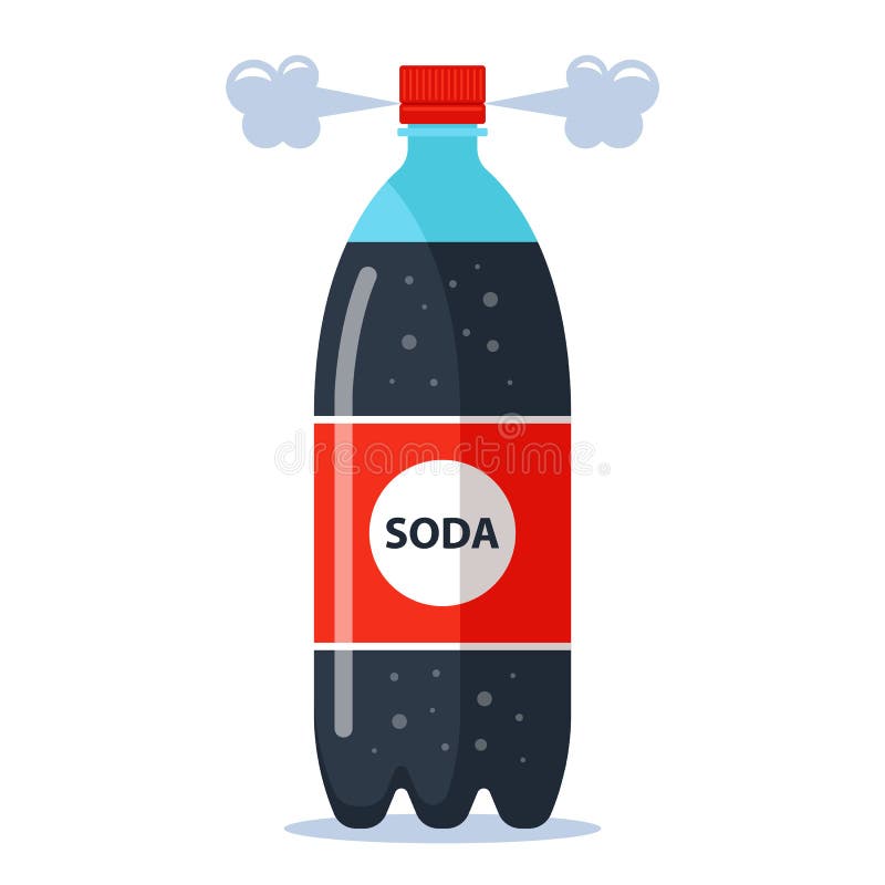 one liter bottle of soda clipart