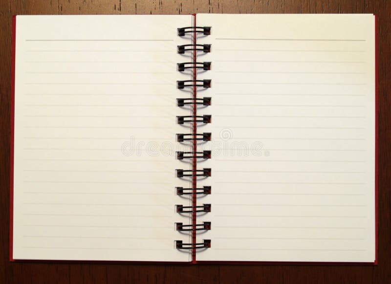 Open notebook2 -2 pages