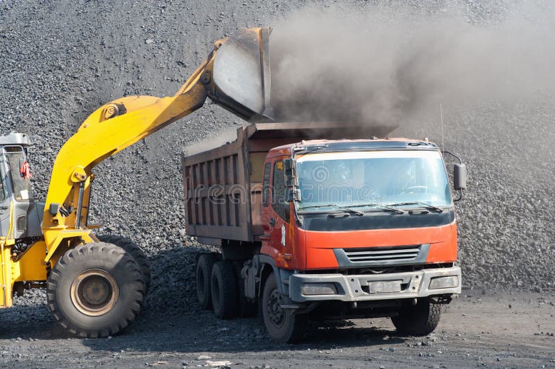 Open-pit Mine with Earth Move