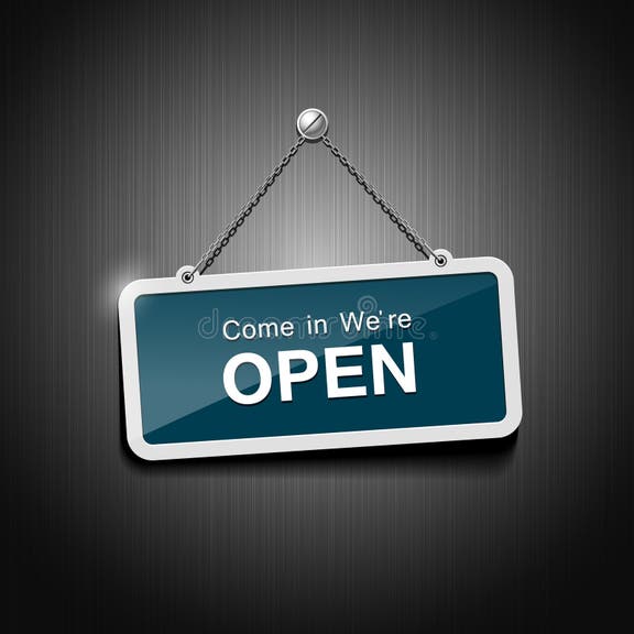 Business Hanging Signs Stock Illustrations 1,493 Business Hanging