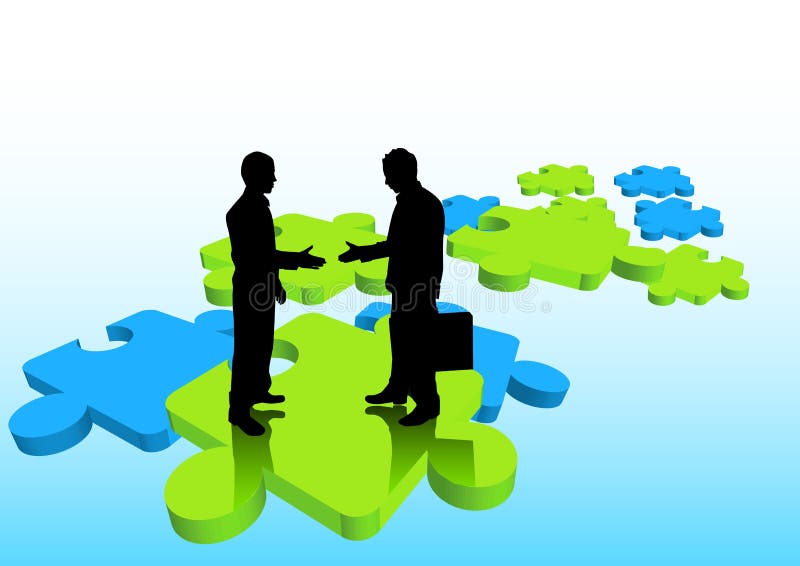 Open Solutions vector illustration