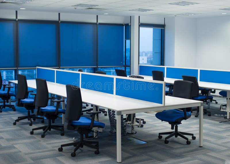 Office desk stock photo. Image of window, desk, aligned 39904234