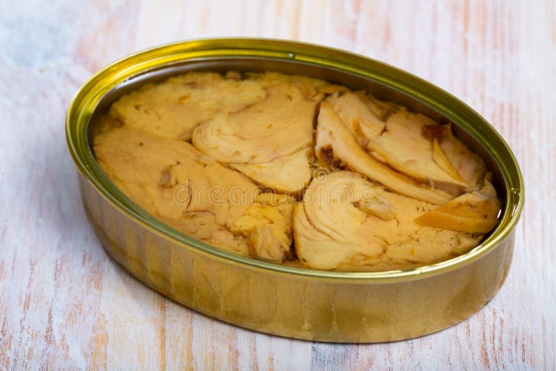 Open Tin Can of Tuna in Oil Stock Image Image of pickled, seafood