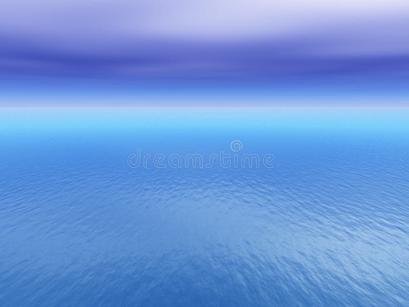 Open Tropical Sea Background