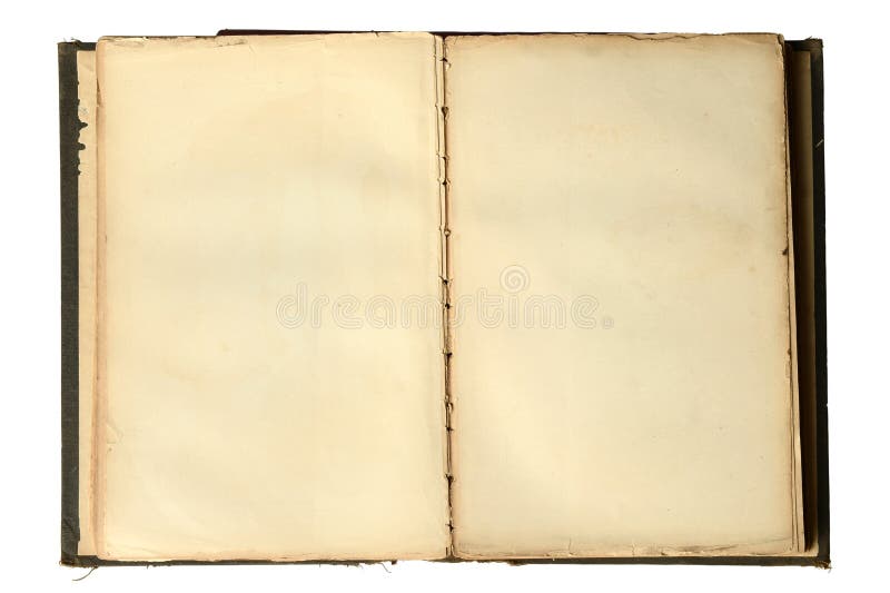 Open Uitstekend Boek met Blanco pagina's Open Uitstekend Boek met Blanco pagina's