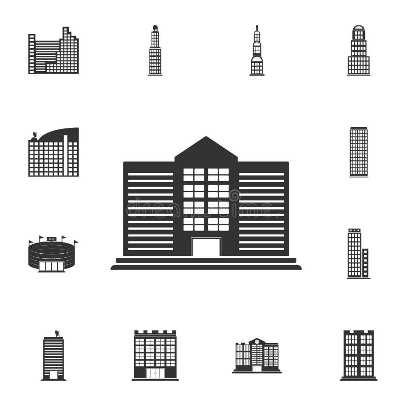 openbaar gebouwpictogram Eenvoudige elementenillustratie Het ontwerp van het openbaar gebouwsymbool van de reeks van de Gebouweni stock illustratie openbaar gebouwpictogram Eenvoudige elementenillustratie Het ontwerp van het openbaar gebouwsymbool van de reeks van de Gebouweni stock illustratie