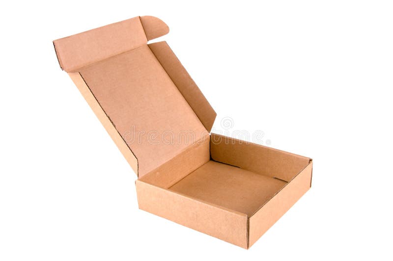 Opened box royalty free stock photos