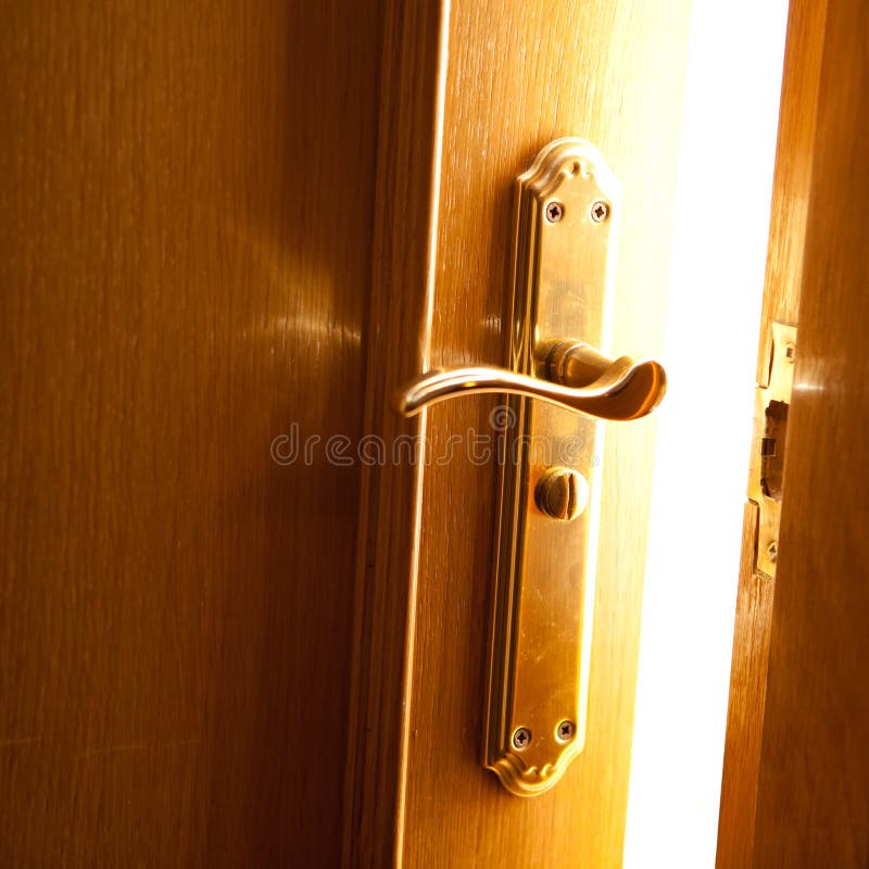 Opened door stock images