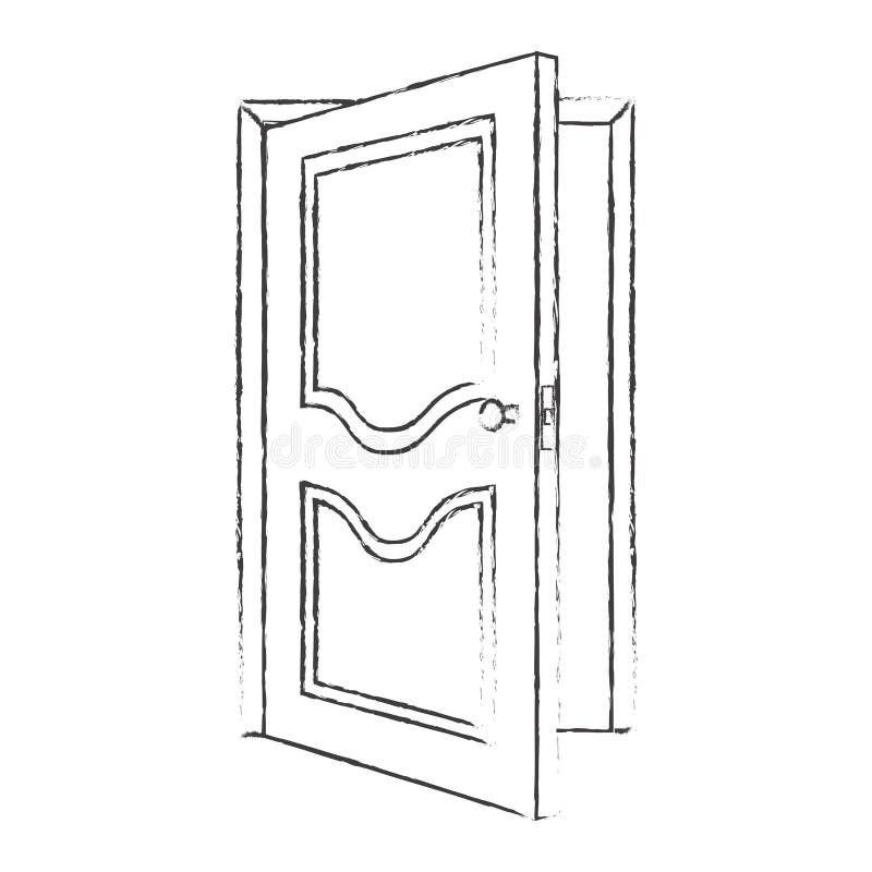 Door Sketch Open Images – Browse 33,342 Stock Photos, Vectors, and Video