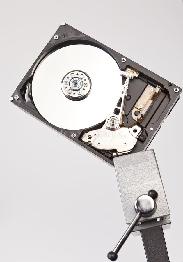 Opened Hard-drive in Stock Photo Image of harddrive, device: