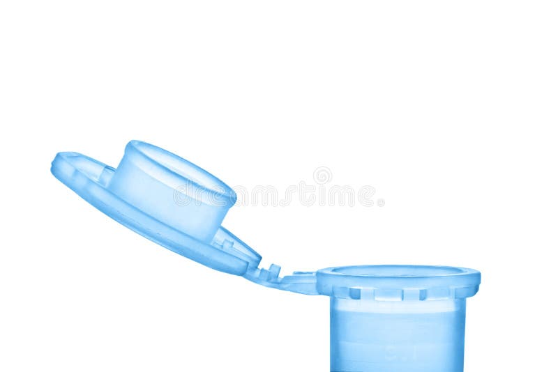 Opened Laboratory Plastic Tube with Pipette Stock Image Image of