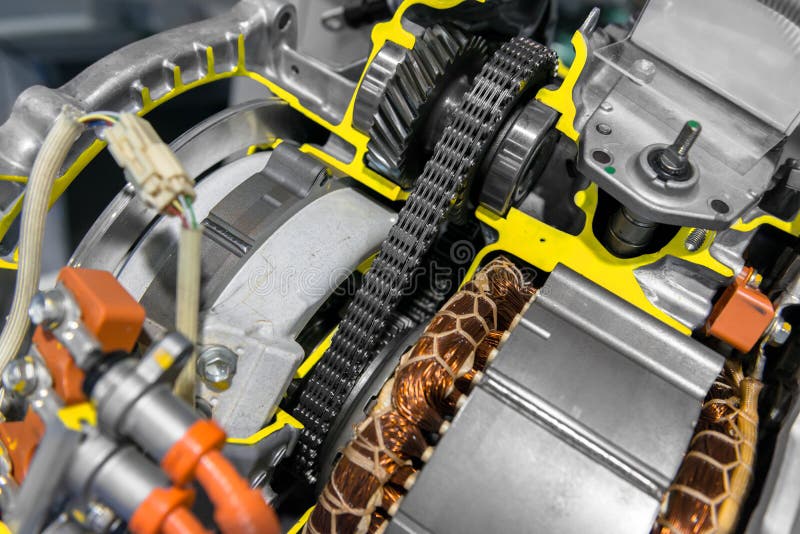 Opened Switch Gear of a Car Stock Photo Image of automation