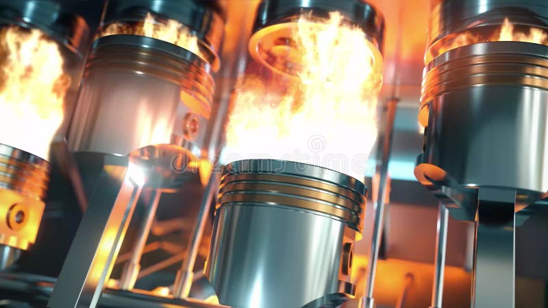 The opening credits of the AI Industrial Revolution and the development of science and technology royalty free illustration