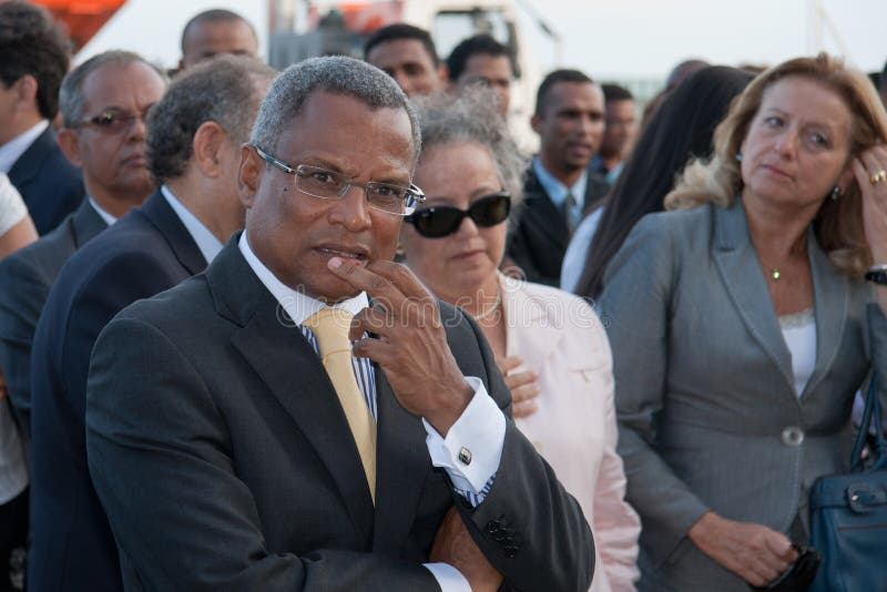 Opening of the International Fair in Cape Verde Editorial Stock Photo