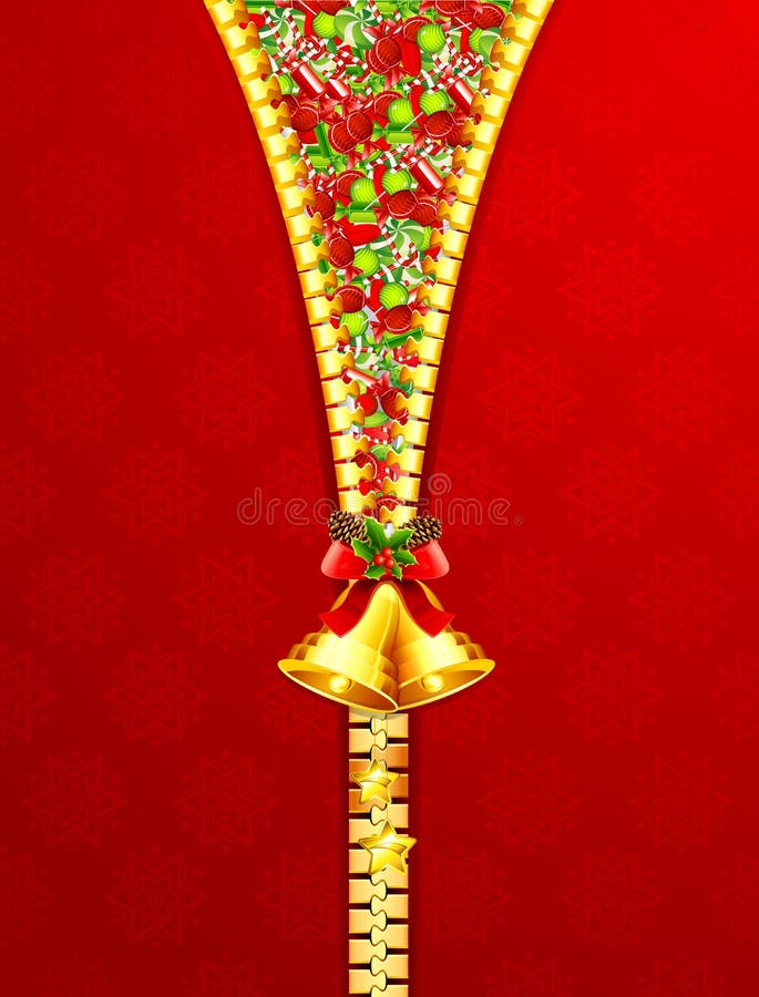 Snoepjes uitpakken vector illustratie