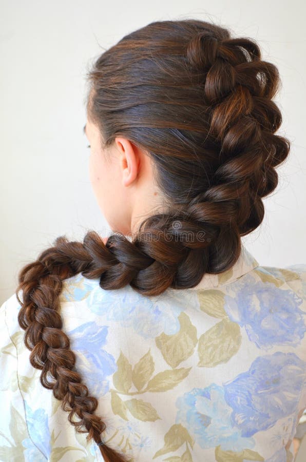 Openwork French Braid, Hairstyle with Long Length of Hair Stock Photo - Image of fashion, looking: 110754754 Openwork French Braid, Hairstyle with Long Length of Hair Stock Photo - Image of fashion, looking: 110754754