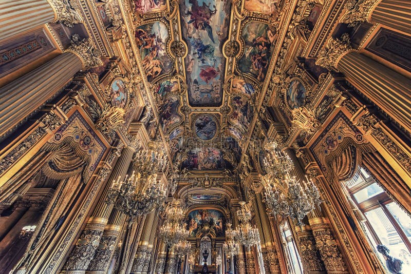 Opera Garnier In Paris Editorial Stock Image Image Of