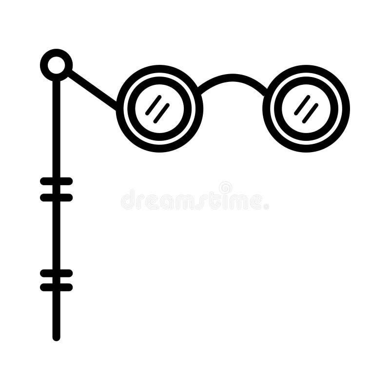 Opera Glasses Icon, Vector Illustration Stock Illustration Illustration of simplistic, actress