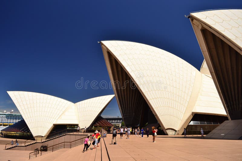 Opera house detail, Australia, Sydney