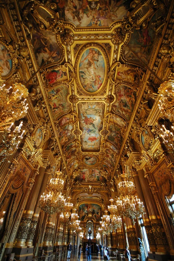 Opera National De Paris Garnier, France Editorial Stock Photo - Image ...