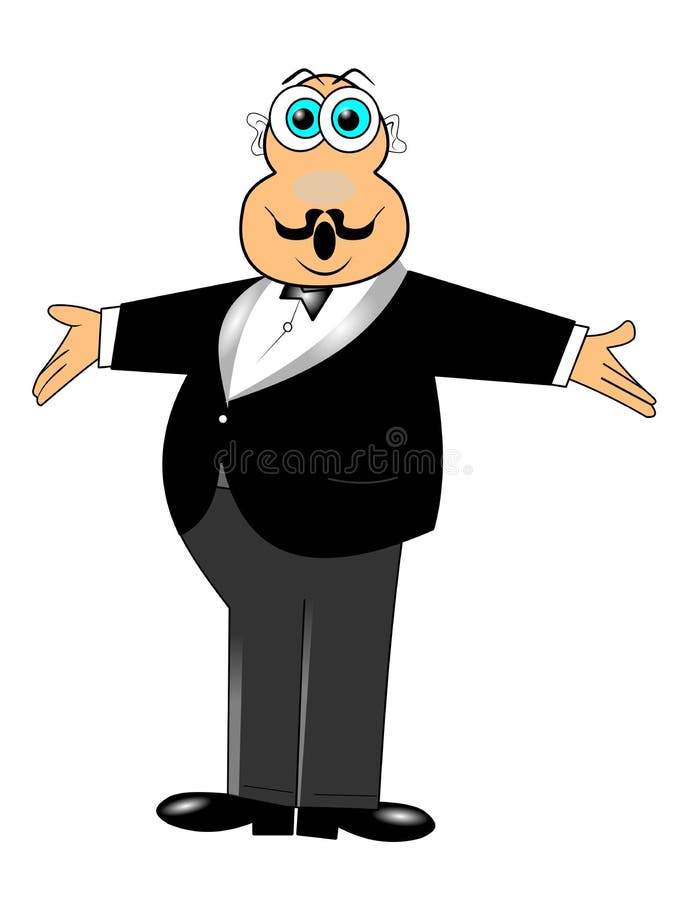 Opera singer stock illustration