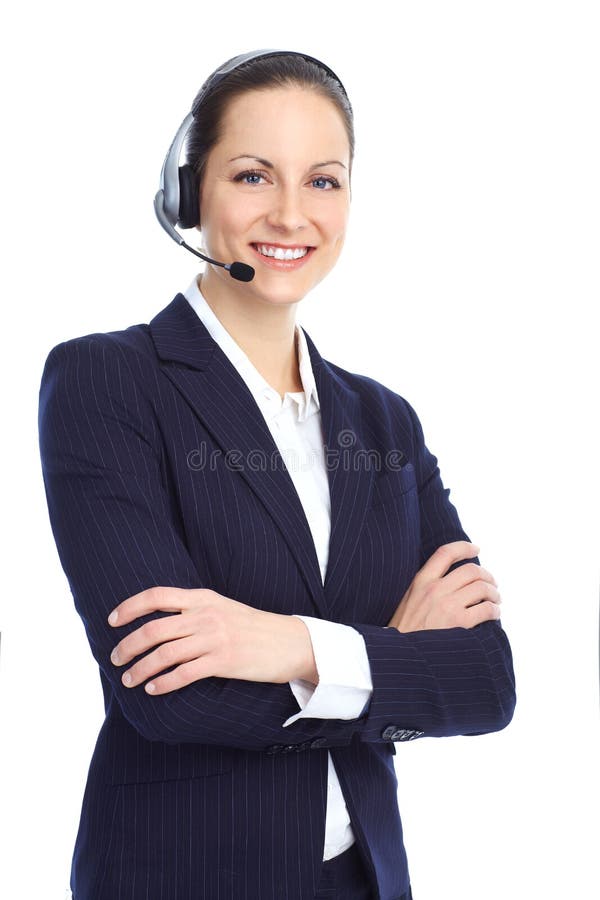 Operatore della call center immagine stock Operatore della call center immagine stock
