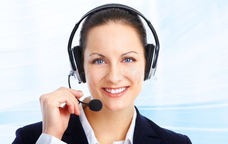Operatore della call center fotografia stock libera da diritti Operatore della call center fotografia stock libera da diritti