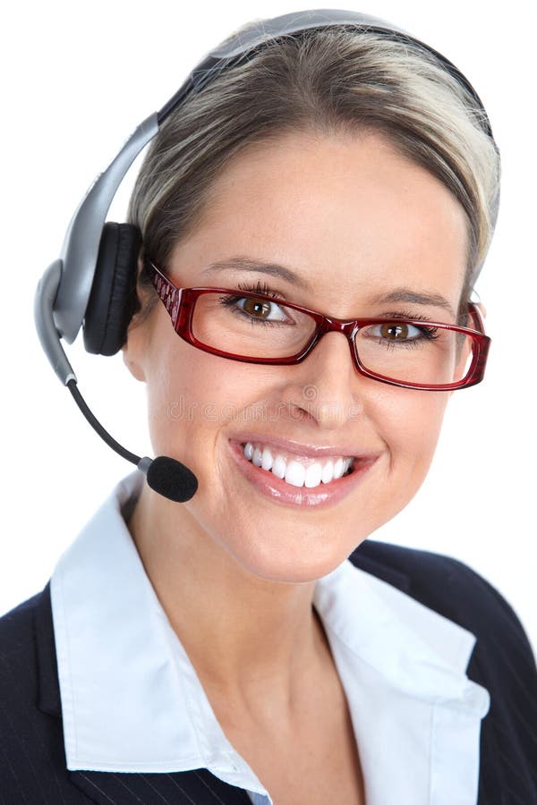 Operatore della call center immagini stock Operatore della call center immagini stock