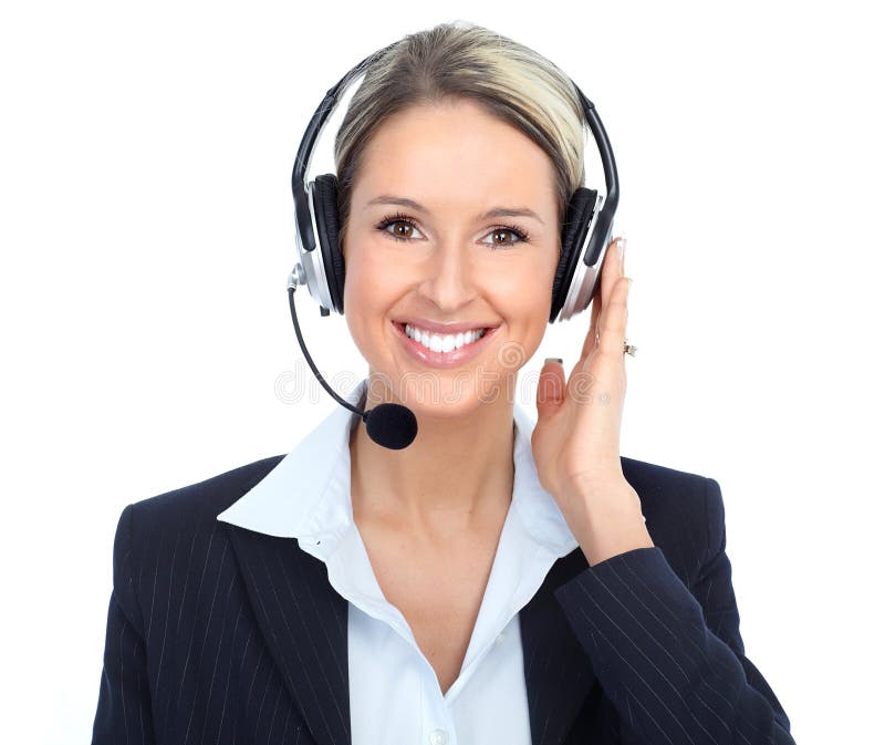 Operatore della call center fotografia stock libera da diritti Operatore della call center fotografia stock libera da diritti