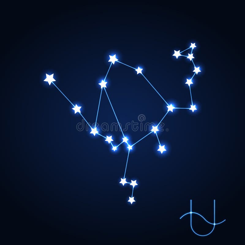 Ophiuchus星座传染媒介 皇族释放例证