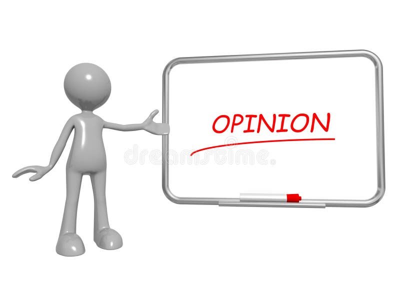 Opinion on board stock illustration. Illustration of choice - 171127377