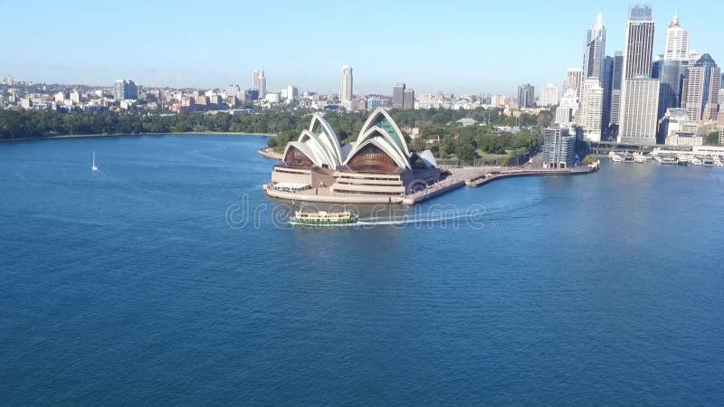 Opinião aérea Sydney Opera House